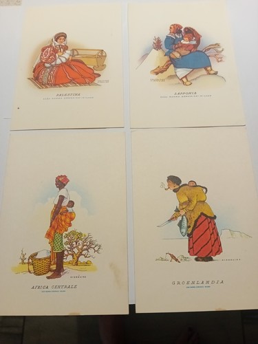 Lotto cartoline illustrate - lotto,