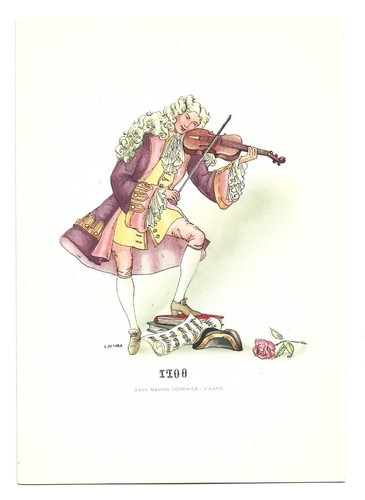 Antica cartolina illustrata - cartolina,
