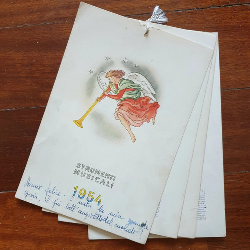 Calendario 1954 strumenti - 1954,