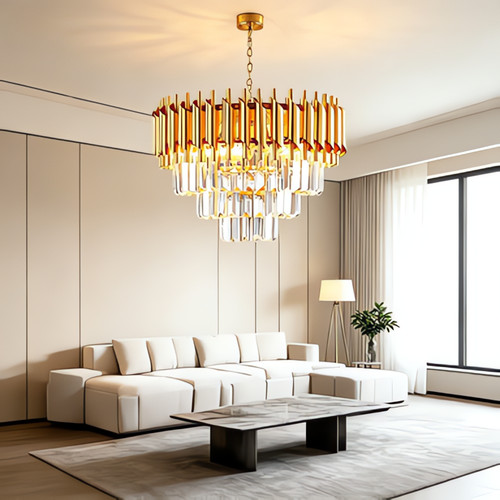 Lampadario cristallo - lampadario, in