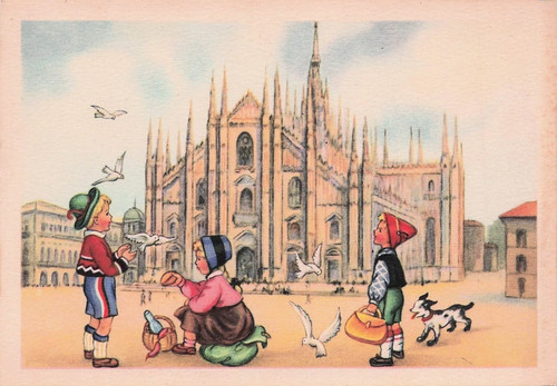 Cartolina casa mamma - casa,