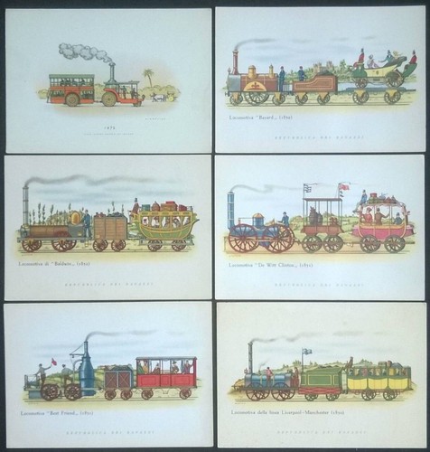 Locomotive lotto di - -,