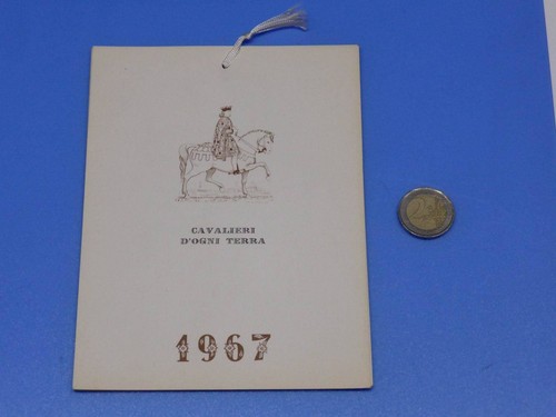 Calendario 1967 cavalieri - 1967,