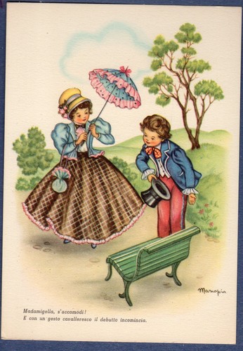 Italia cartolina romantica - italia,